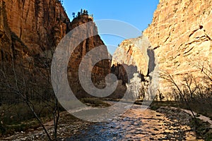 The Virgin River and the Riverside Walk