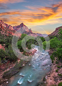 Virgin River, Zion National Park, Utah