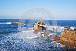 The Virgin Roc in Biarritz photo