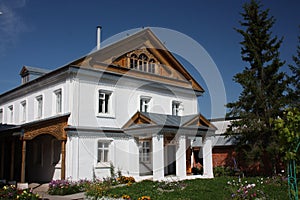 Virgin of Tikhvin Monastery. Exclusionary housing.