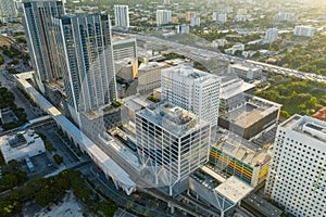 Virgin Trains USA Brightline Station Downtown Miami Florida USA photo