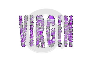 Virgin, Virginity, Banner, Poster and Sticker