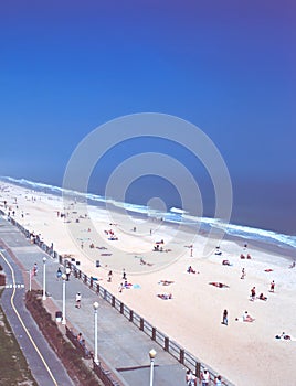 Virginia beach and atlantic ocean