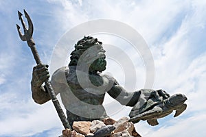 Virginia Beach Netpune Statue photo