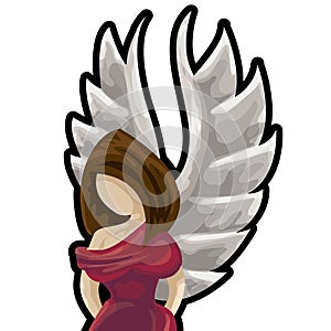 Virgo with clipping path photo