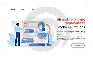 Virtual Assistant Deployment. Efficient integration of virtual support services.