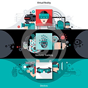 Virtual Augmented Reality Banners