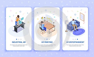 Virtual Augmented Reality Banners