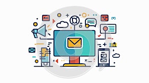 Virtual communication conference for online education