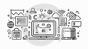 Virtual communication conference for online education