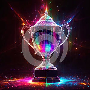 Virtual digital trophy for online gaming and esports