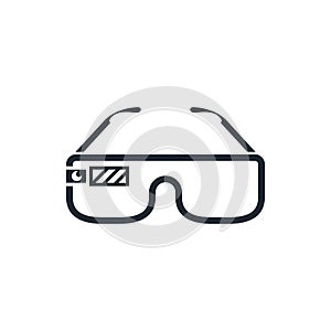 Virtual glasses icon