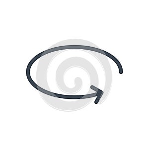 Virtual vector glyph color icon