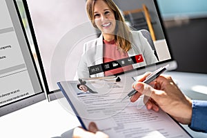 Virtual Job Interview Webcast