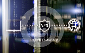 Virtual private network, VPN Data encryption, IP substitute. photo