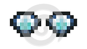 Virtual Reality and Augmented Digital Vision Glasses, vector design Generative AI