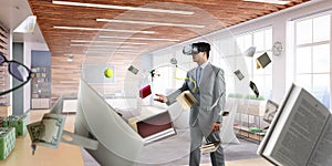 Virtual reality experience. Technologies of the future.