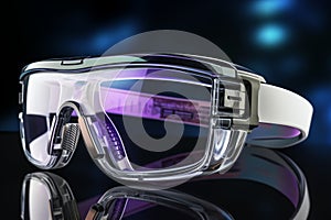 Virtual reality glasses symbolize the integration of business, tech, and networking