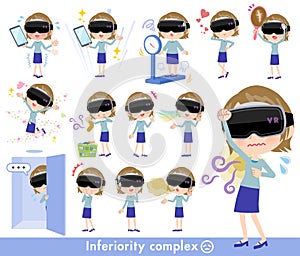 Virtual reality goggle women_complex