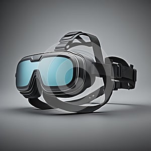 Virtual Reality Headset Glasses. Generative AI