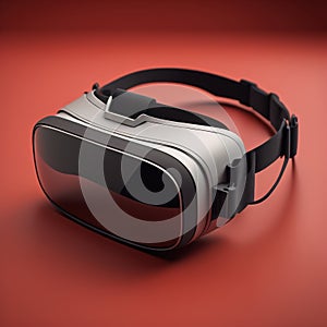 Virtual Reality Headset Glasses. Generative AI