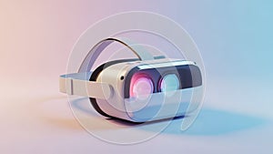 Illuminated by a subtle light showcasing a mix of pink and blue