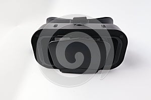 Virtual Reality Headset for Smartphone and Simulation Use  on White
