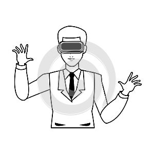 virtual reality icon image