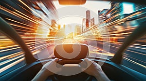 virtual reality simulator, allowing users to experience future transportation technologies