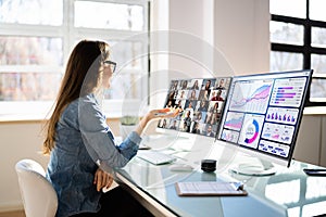 Virtual Telework Webinar And Learning Presentation