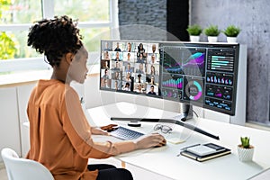 Virtual Telework Webinar And Learning Presentation