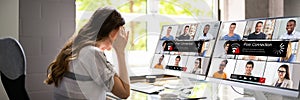 Virtual Video Conferencing Webinar Broadband Problems