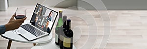 Virtual Wine Tasting Event Party