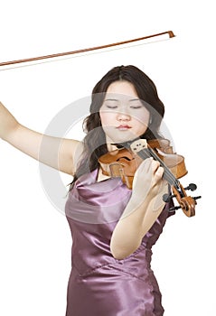 Virtuoso violinist photo