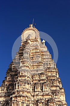 Virupaksha Hindu Temple in Hampi, India.