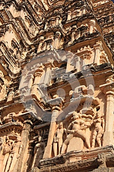 Virupaksha Hindu Temple in Hampi, India.