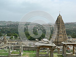 Virupaksha Temple in Hampi, Karnataka