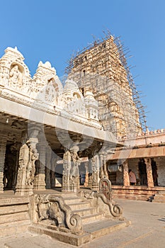 Virupaksha temple, Hampi, Karnataka, India