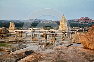 Virupaksha Temple in Hampi, Karnataka, India