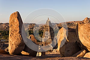 Virupaksha Temple, Hampi, Karnataka, India