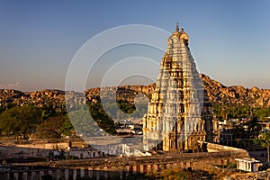 Virupaksha Temple, Hampi, Karnataka, India