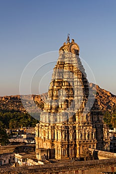 Virupaksha Temple, Hampi, Karnataka, India