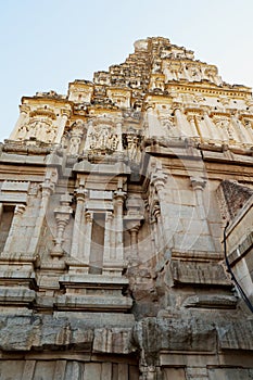 Virupaksha Temple in Hampi near Hospete, Karnataka, India