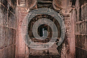 Virupaksha temple Pattadakal shivlinga in hindu methodology photo