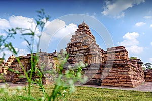 The Virupaksha Temple at Pattadakal temple complex, Karnataka, India