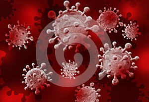 Virus background of Coronavirus, COVID-19, Coronavirus