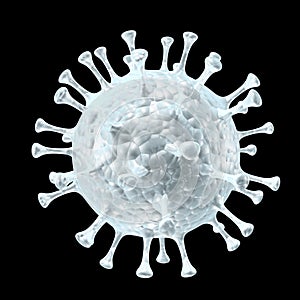 Virus and bacterium medical microscopic bacteria