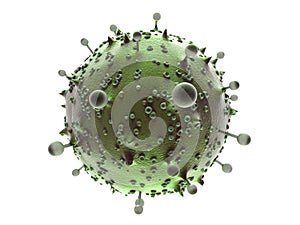 Virus and bacterium medical symbol photo