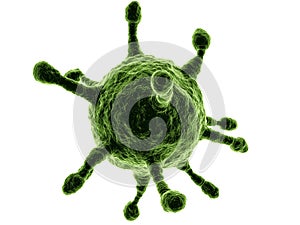 Virus close up