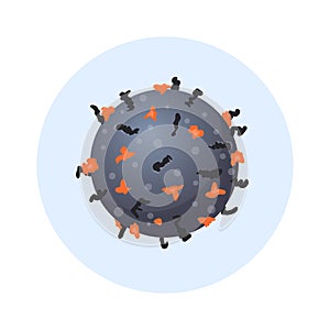 Virus Core Round Composition